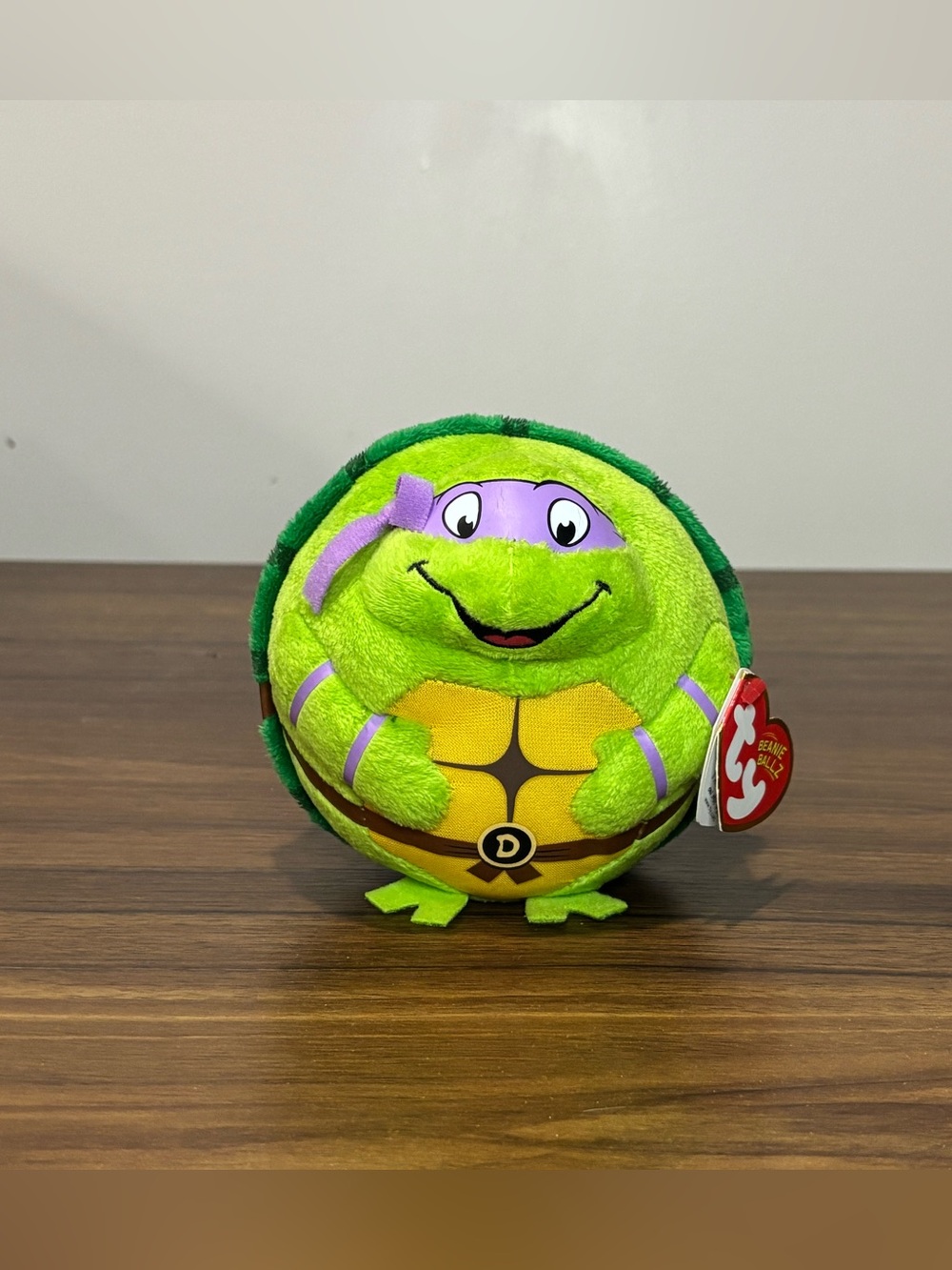 Donatello Beanie Ballz Teenage Mutant Ninja Turtles Plush Doll